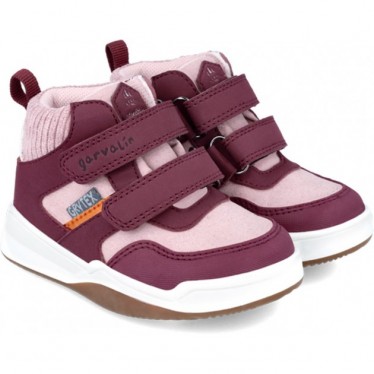 Botines impermeables para chica GARVALIN 241330G BURGUNDY_C116