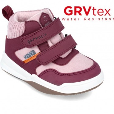 Botines impermeables para chica GARVALIN 241330G BURGUNDY_C116