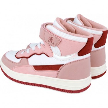 Botines deportivos para niña GARVALIN 241521G BLANCO_ROSA_D113
