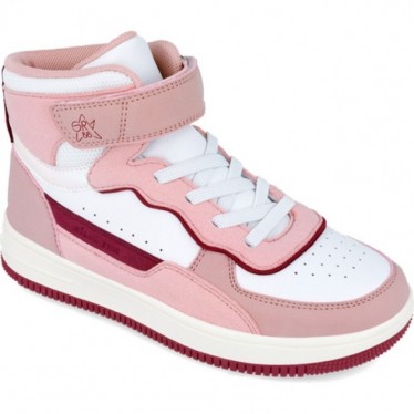 Botines deportivos para niña GARVALIN 241521G BLANCO_ROSA_D113