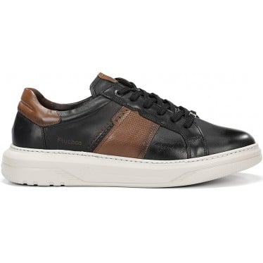 Deportiva para hombre de FLUCHOS f2043 boston NEGRO
