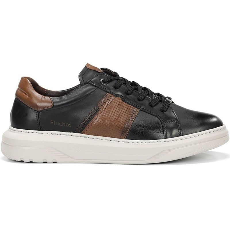 Deportiva para hombre de FLUCHOS f2043 boston NEGRO