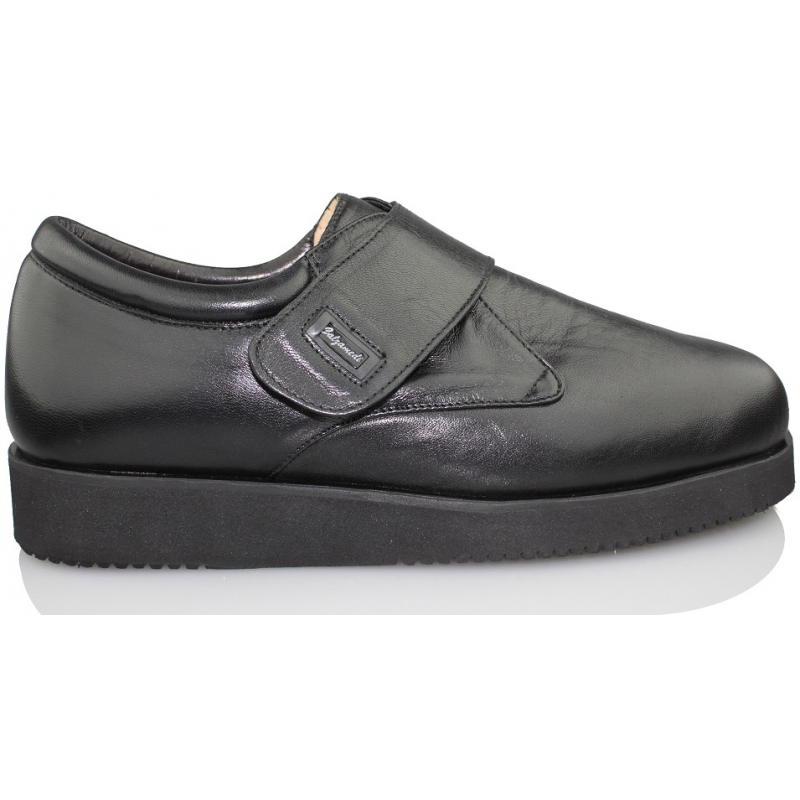 ZAPATOS CALZAMEDI ORTOPEDICO UNISEX DIABETICO NEGRO