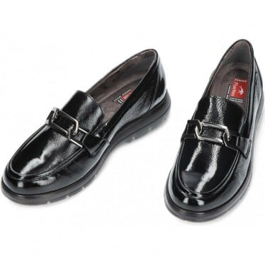 MOCASIN FLUCHOS GLADIS F1794 NAPLAK_NEGRO
