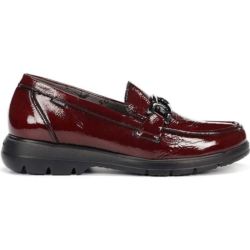 MOCASIN FLUCHOS GLADIS F1794 BURDEOS