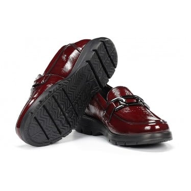 MOCASIN FLUCHOS GLADIS F1794 BURDEOS