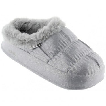Zapatillas Victoria 1402101 Nube Glitter PLATA