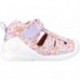 SANDALIA BIOMECANICS LONA ESTAMPADO 242181-A BLANCO