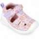 SANDALIA BIOMECANICS LONA ESTAMPADO 242181-A BLANCO