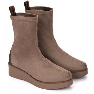 Bota para mujer de PEDRO MIRALLES 26425 ante strech TAUPE
