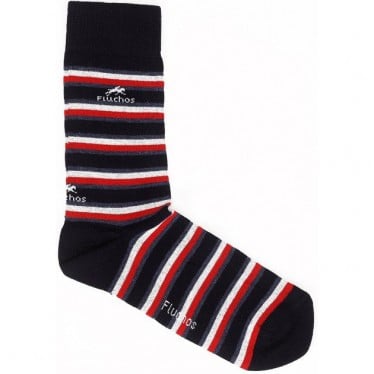 CALCETINES LARGOS FLUCHOS CA0009 NAVY_RED