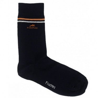 CALCETINES LARGOS FLUCHOS CA0009 NAVY_RAYAS