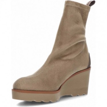 Bota para mujer PEDRO MIRALLES 26475 ante strech TAUPE