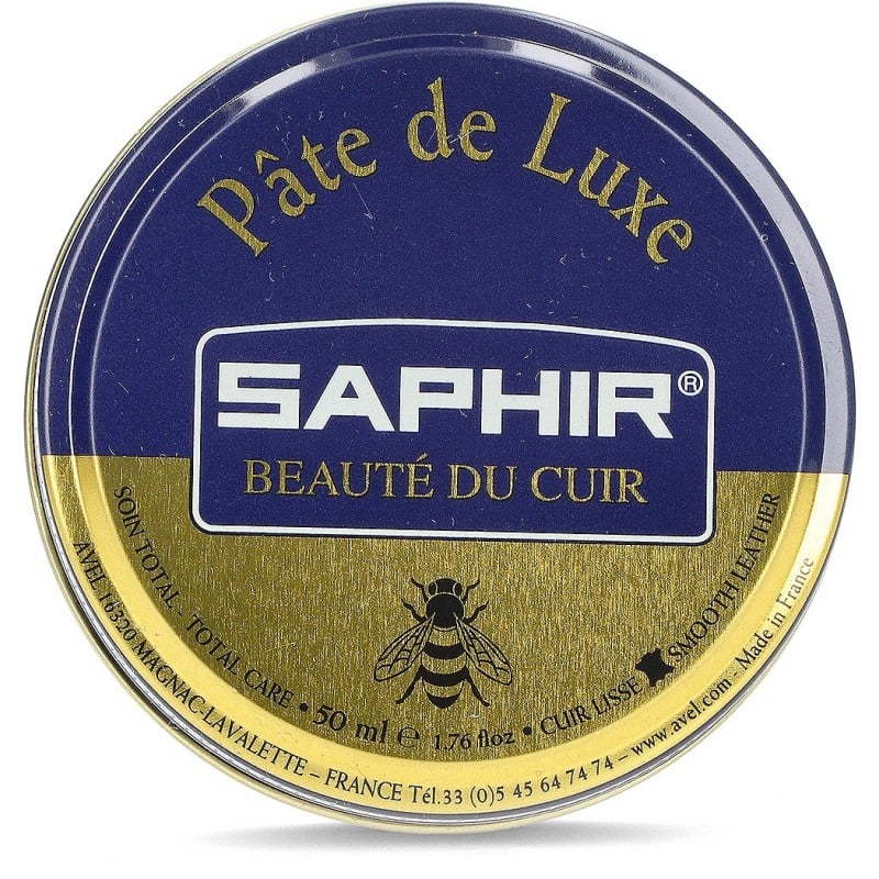 CERA PARA CALZADO CON PIEL LISA SAPHIR AVEL16320 BLACK