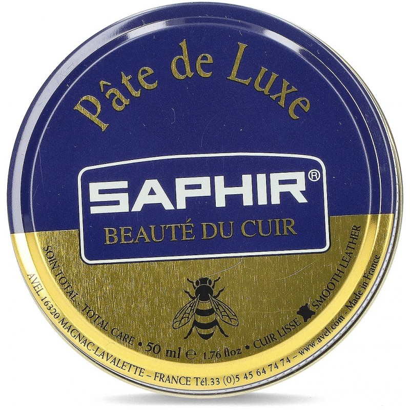 CERA PARA CALZADO CON PIEL LISA SAPHIR AVEL16320 DARK_BROWN