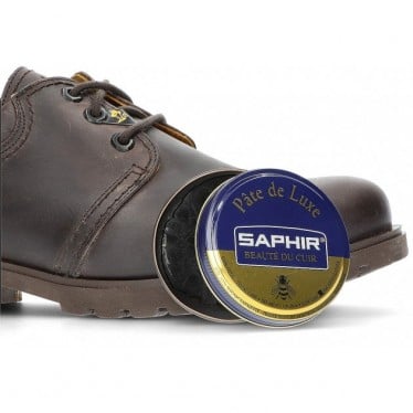 CERA PARA CALZADO CON PIEL LISA SAPHIR AVEL16320 DARK_BROWN