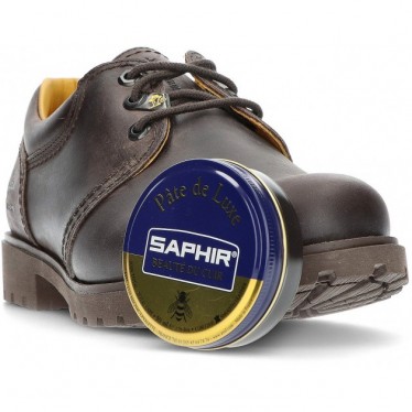 CERA PARA CALZADO CON PIEL LISA SAPHIR AVEL16320 DARK_BROWN