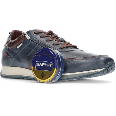 CERA PARA CALZADO CON PIEL LISA SAPHIR AVEL16320 NAVY