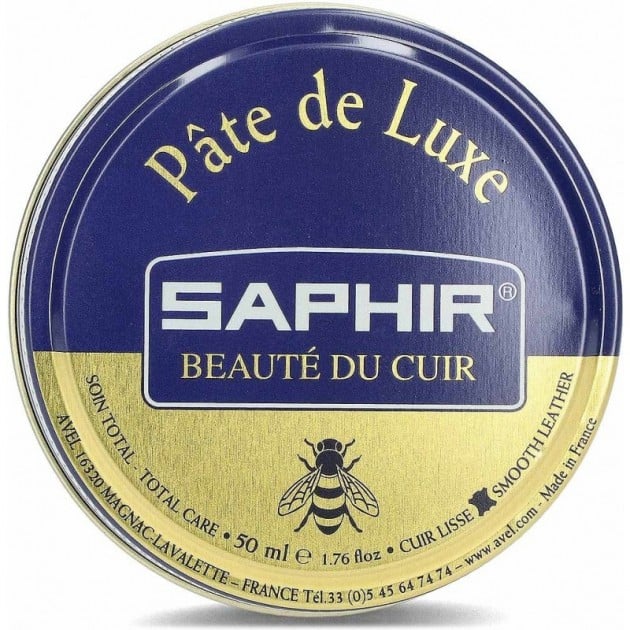 CERA PARA CALZADO CON PIEL LISA SAPHIR AVEL16320 BURDEOS