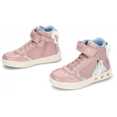 Deportivas para chica GEOX J468WG Skylin Alicia ROSE