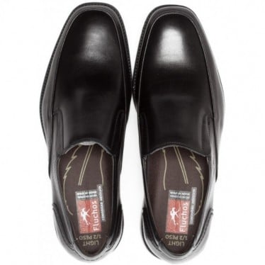 FLUCHOS 7996 MALLORCA RAFAEL MOCASIN HOMBRE NEGRO