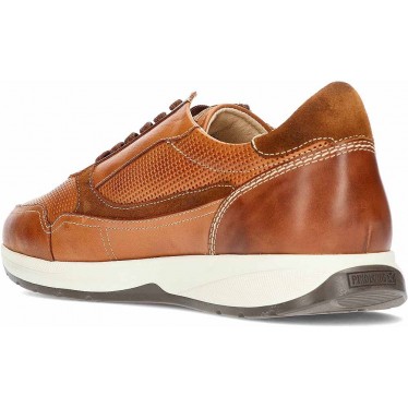 Deportiva para hombre con cremallera Pikolinos M2B-6263C1 Getafe BRANDY