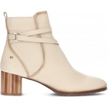 BOTINES PIKOLINOS CALAFAT W1Z-8841 MARFIL