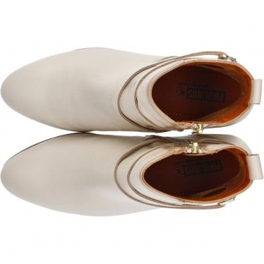 BOTINES PIKOLINOS CALAFAT W1Z-8841 MARFIL