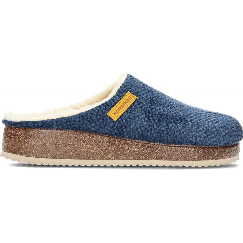 Pantuflas para hombre de NORDIKAS 2255 polar ALASKA_MARINO