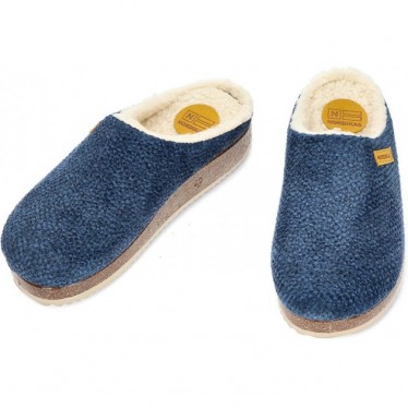 Pantuflas para hombre de NORDIKAS 2255 polar ALASKA_MARINO