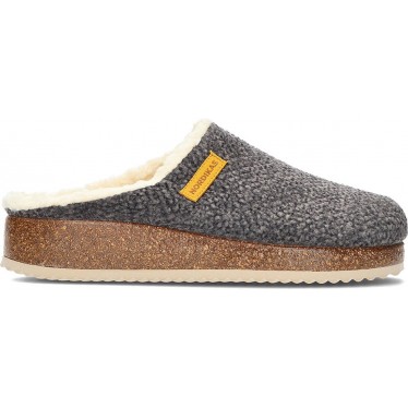 Pantuflas para hombre de NORDIKAS 2255 polar ALASKA_PLOMO