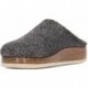Pantuflas para hombre de NORDIKAS 2255 polar ALASKA_PLOMO