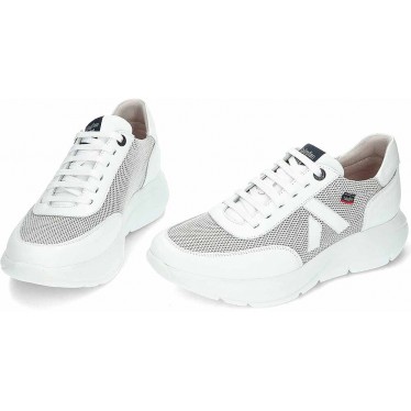 Deportivas para hombre Callaghan Luxe 61201 Algoritmo BLANCO