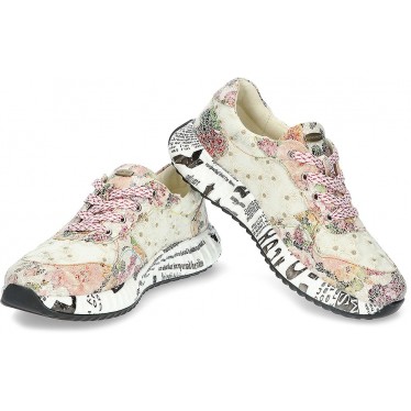 ZAPATILLAS LAURA VITA BURTON05 FLORAL_BEIGE