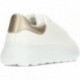 Zapatillas deportivas para niña GEOX Puffypop J55MRA WHITE_PLATINUM