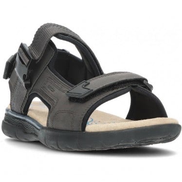 Sandalia para hombre GEOX Spherica U55ELB DK_COFFEE