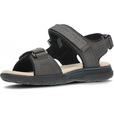 Sandalia para hombre GEOX Spherica U55ELB DK_COFFEE