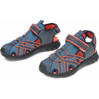 Sandalia para niño GEOX Airadyum J55F1A NAVY_RED