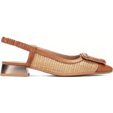 Bailarina destalonada para mujer Hispanitas RHV254046 Dali NATURAL_C002