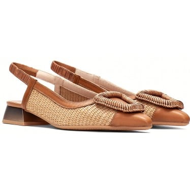 Bailarina destalonada para mujer Hispanitas RHV254046 Dali NATURAL_C002