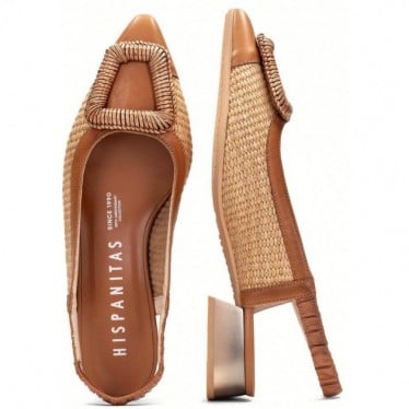 Bailarina destalonada para mujer Hispanitas RHV254046 Dali NATURAL_C002