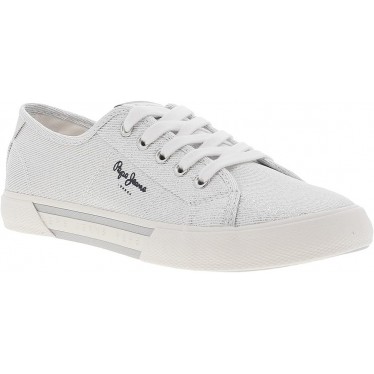 DEPORTIVA PEPE JEANS BRADY PARTY PLS31439 PLATA