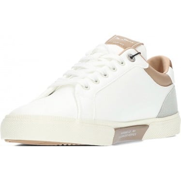 Deportivas para mujer de PEPE JEANS Kenton court modelo pls31588 GOLDEN_OCHRE_BROWN