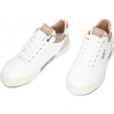 Deportivas para mujer de PEPE JEANS Kenton court modelo pls31588 GOLDEN_OCHRE_BROWN
