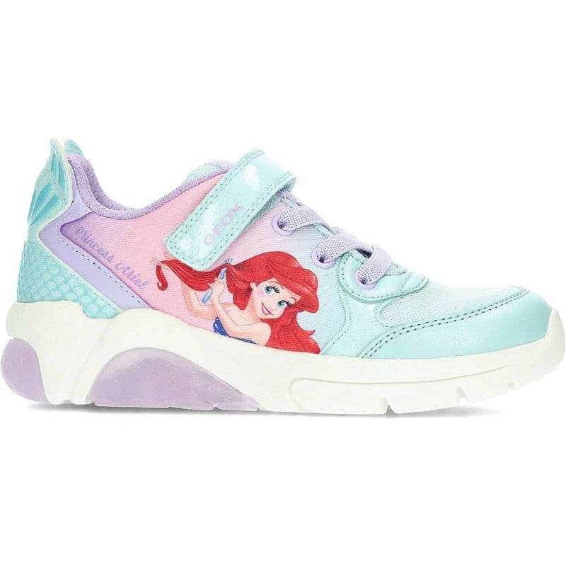 Zapatillas con luz para niña GEOX Fadinlight J55M4B WATERSEA_LILAC