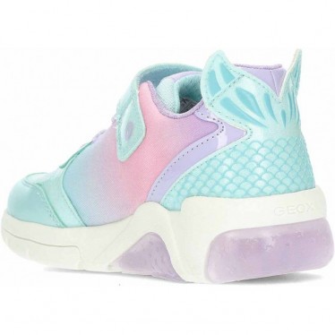 Zapatillas con luz para niña GEOX Fadinlight J55M4B WATERSEA_LILAC