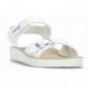 Sandalia para niña con hebilla GEOX Costarei J15EAB WHITE