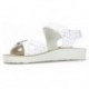 Sandalia para niña con hebilla GEOX Costarei J15EAB WHITE