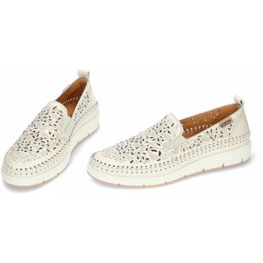 Mocasín de piel para mujer Pikolinos W8D-3896 Tenerife NATA