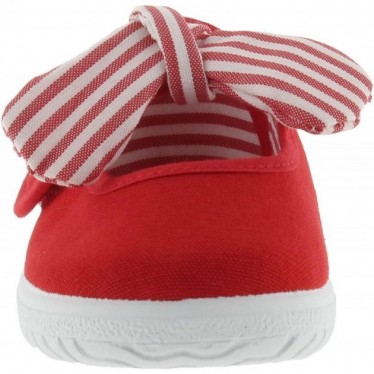 MERCEDITA VICTORIA OJALA 105110 LAZO RAYAS ROJO